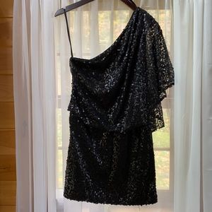 Black sequin dress! ✨